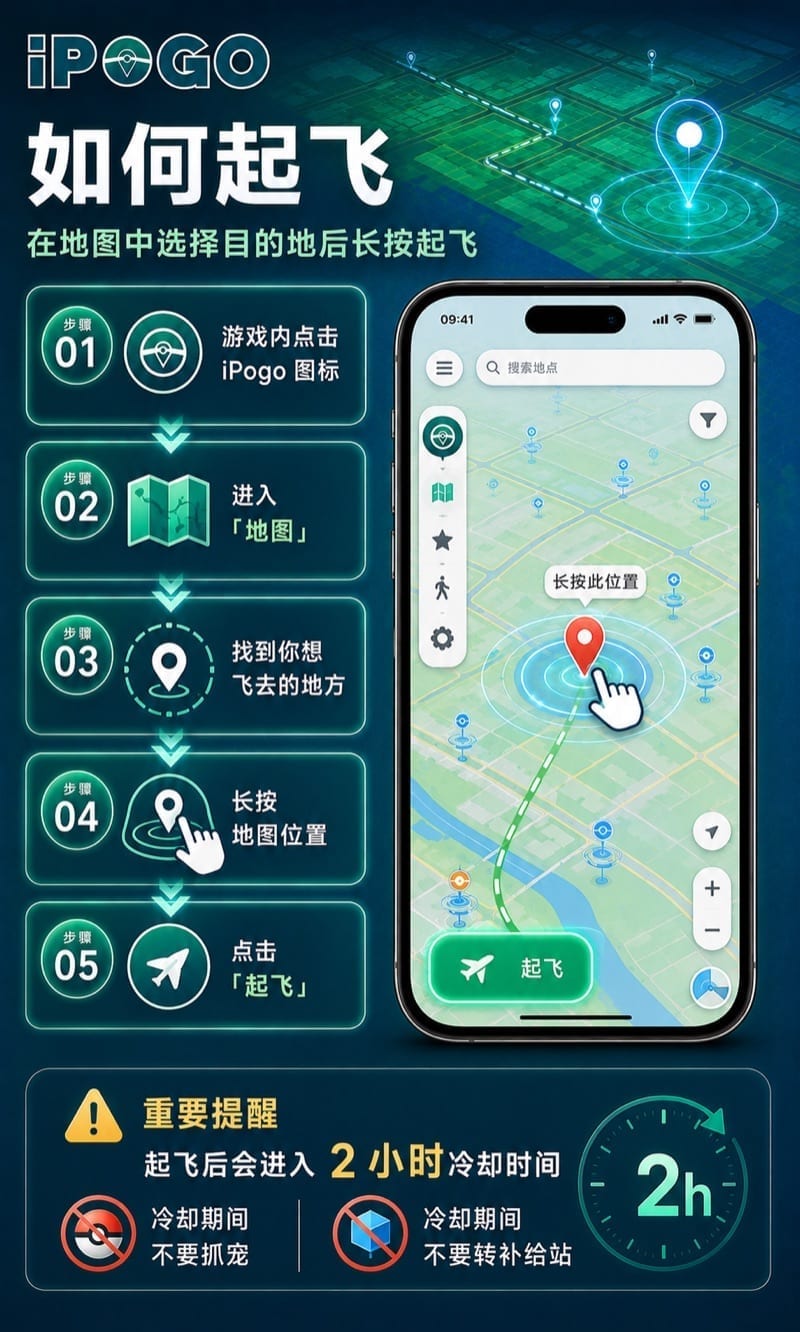 iPogo 使用图解 · 第 4 步